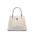 Embroidery Genuine Leather Elegant Crossbody Bag - SinoCultural -- SC1753-A4