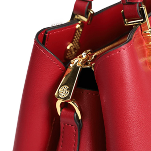Embroidery Genuine Leather Elegant Crossbody Bag - SinoCultural -- SC1753-A4