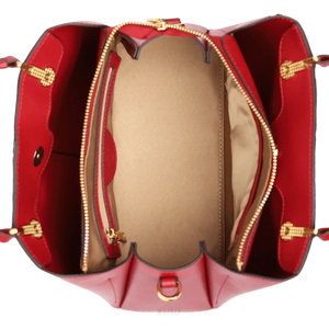 Embroidery Genuine Leather Elegant Crossbody Bag - SinoCultural -- SC1753-A4