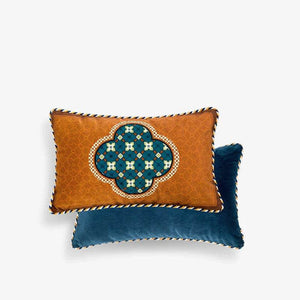 Chinoiserie Classic Retro Luxurious Throw Pillow - SinoCultural -- SJZBZ054A01