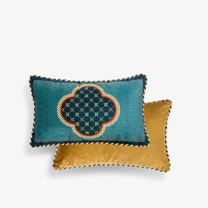 Chinoiserie Classic Retro Luxurious Throw Pillow - SinoCultural -- SJZBZ054A01