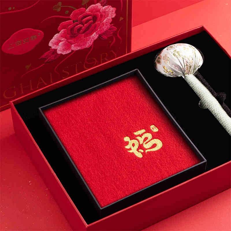 Chinese New Year Winter Wool Scarf Health & Wellness Gift - SinoCultural -- CNY030-1