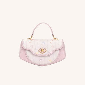 Song Brocade Saddle Bag with Butterfly Motif