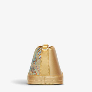Shu Embroiderey Pearl Beaded Bucket Bag - SinoCultural -- P120550