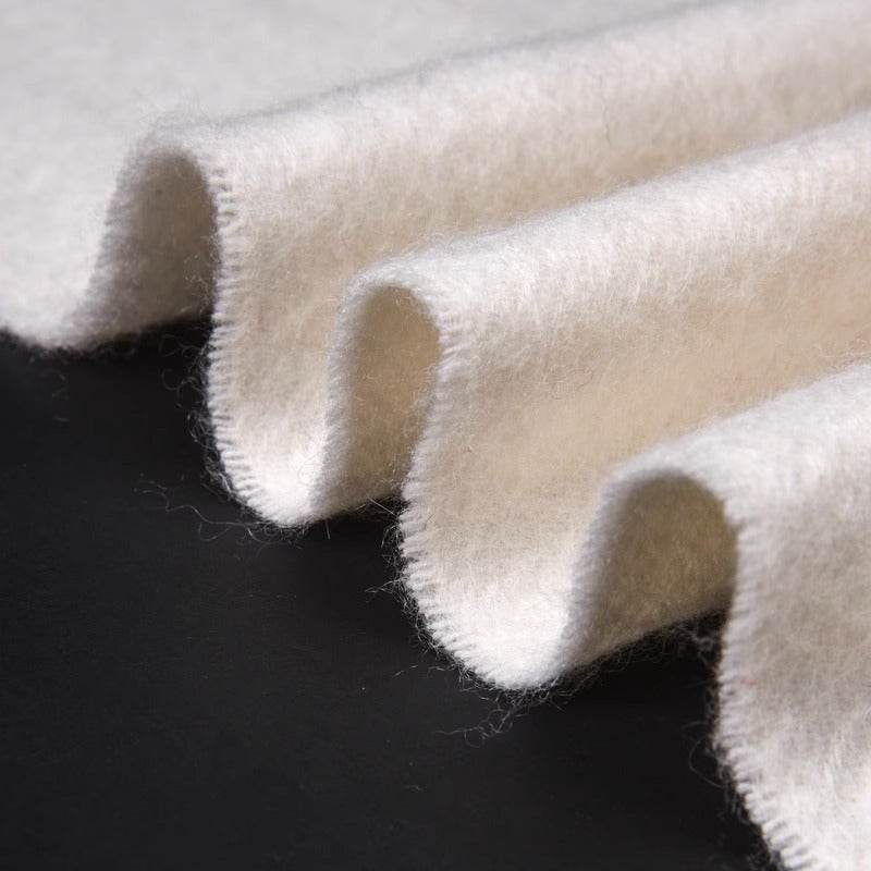 Handcrafted Su Embroidery Cashmere Scarf Luxury 200x70cm - SinoCultural -- HYFSJ020