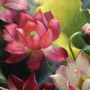 Water Lily Harmony - SinoCultural -- W0055