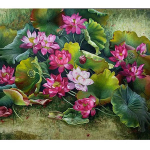 Water Lily Harmony - SinoCultural -- W0055