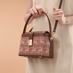 Shu Brocade Sling Bag Legendary Silk Artistry - SinoCultural -- FJ120771-3