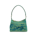 Xiangyunsha Silk Mulberry Silk Vintage Shoulder Bag - SinoCultural -- YSY1002Q