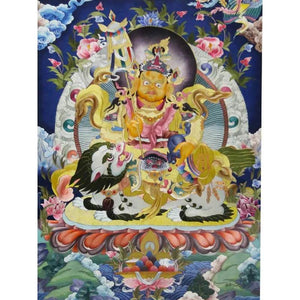 Yellow God of Wealth - SinoCultural -- W0061