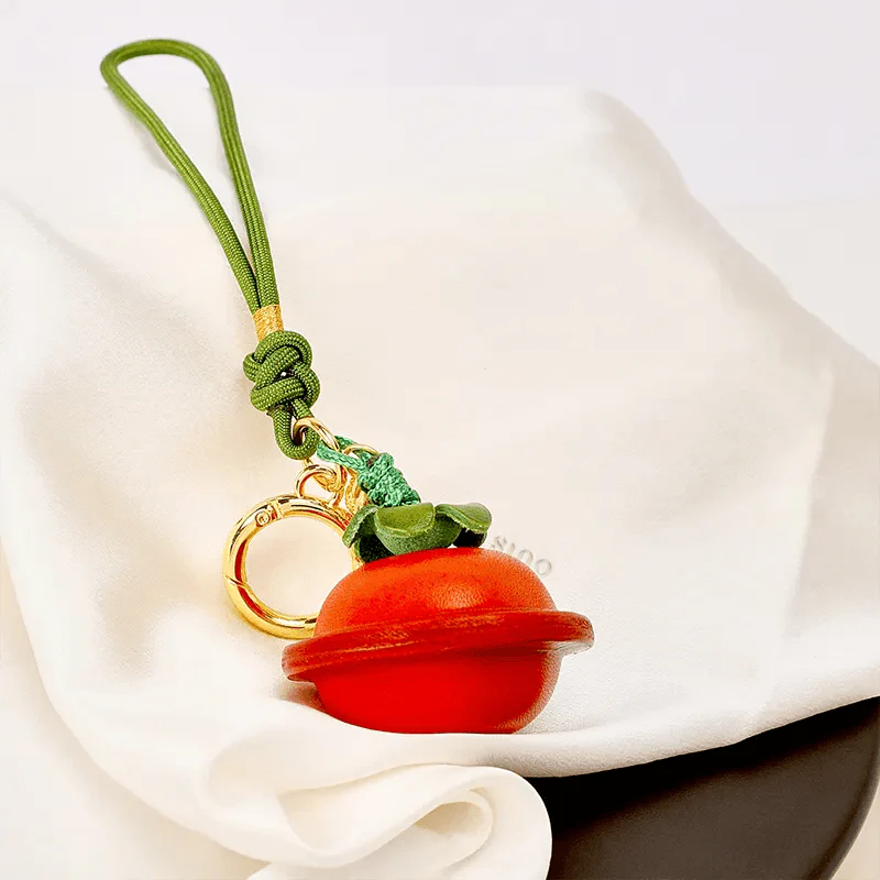 Chinese Feng Shui Handbag Tassel Charm - Handcrafted Good Luck Pendant - SinoCultural -- PL310049