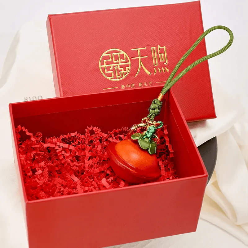 Chinese Feng Shui Handbag Tassel Charm - Handcrafted Good Luck Pendant - SinoCultural -- PL310049