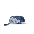 Chinoiserie Luxury Blue Orchid Clutch - Front View.