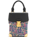 Zhang Hecai Five-Star Rising New Chinese Fashion Elegant Genuine Leather Patchwork Small Square Bag