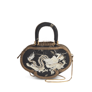 Ruyi Loong Embroidered Tote Bag – Ultra-Light 205g,Recycled Fabric & Hualuo Silk - SinoCultural -- GD1210