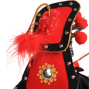 12-Inch Vintage Chinese Dolls - Handmade Peking Opera Mulan Art Collectible - SinoCultural -- T1201001