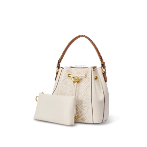 Luxury Traditional Wanj Pattern Embroidered Leather Convertible Backpack & Tote - SinoCultural -- P120776