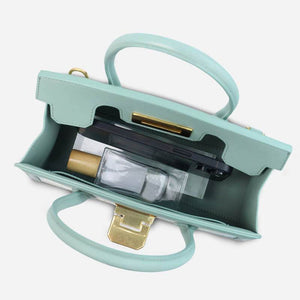 Embroidery Leather Elegant Birkin Handbag Cloud Mountain - SinoCultural -- P120659-1
