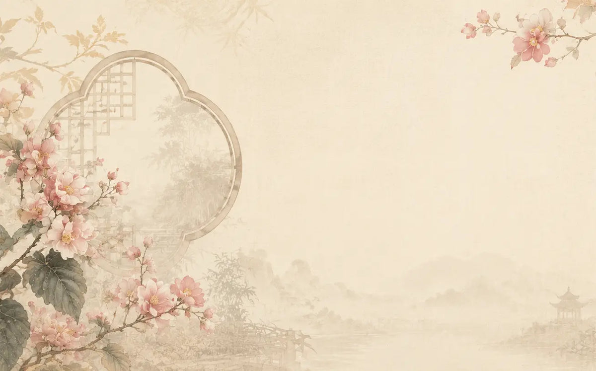 Twelve Flower Goddesses heritage story image for floral silk scarves