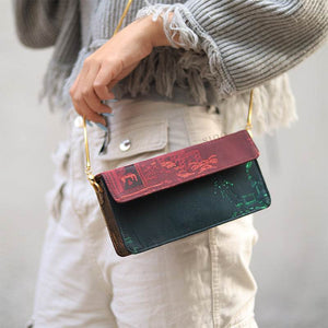 Ultra-Light Envelope Clutch Handbag Song Brocade in Recycled Fabric 133g - SinoCultural -- GD1209
