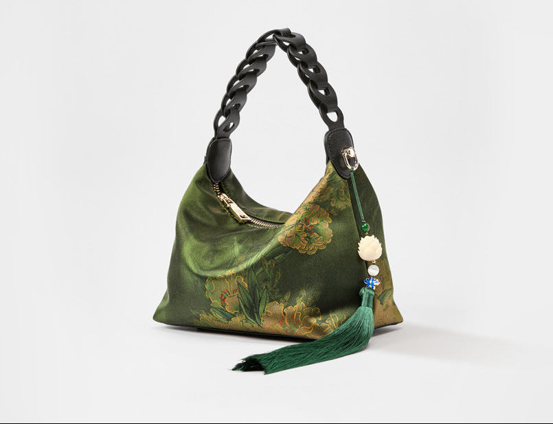 Xiangyun Silk Bag New Chinese Style Retro Mulberry Silk Handbag