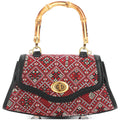 Tan Xiangguang Intangible Cultural Heritage Zhuang Brocade  New Chinese Style Retro Fashion Handbag
