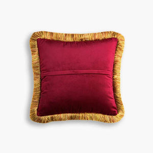 Christmas Limited Series Red Festive Reindeer Design Sofa Pillow - SinoCultural -- HS-SDBZ01