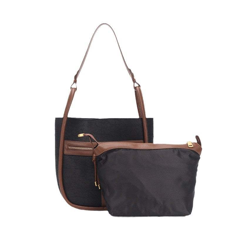 Xiangyun Silk Bag New Chinese Style Genuine Leather  Crossbody