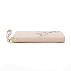 Chinese Aesthetic Original Print Women's Compact Wallet - SinoCultural -- PWCD187-2