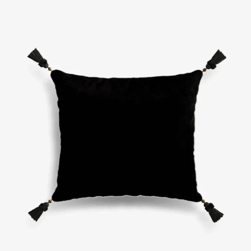 Chinoiserie Oriental Traditiona White Bamboo Pillow Cushion - SinoCultural -- SJZBZ050A01