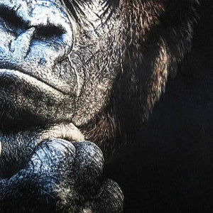 Contemplative Gorilla - SinoCultural -- W0150