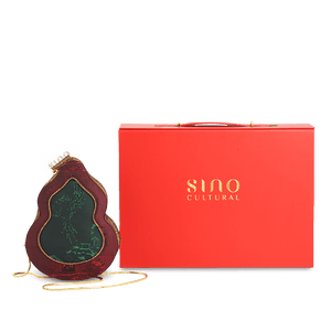 Ultra-Light Gourd Bag Graphene Recycled Fabric Hualuo Silk Luxury Design 155g - SinoCultural -- GD1208