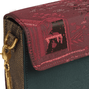 Ultra-Light Envelope Clutch Handbag Song Brocade in Recycled Fabric 133g - SinoCultural -- GD1209