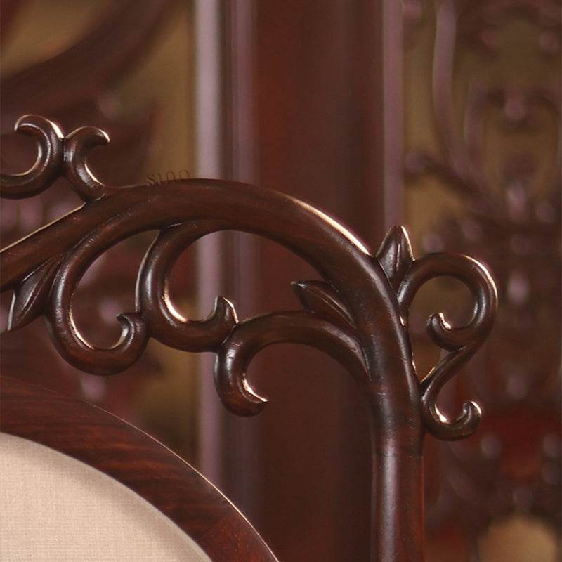Handcrafted Embroidery Kapok Flower Tabletop Decoration for Living Room - SinoCultural -- JZSX002A06