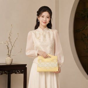 Heritage Song Brocade New Chinese Style Nano Bag-Ruyi Dingsheng-brocademodern