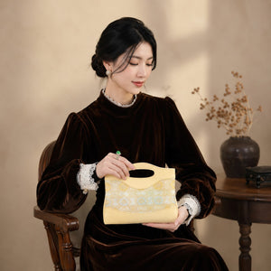Heritage Song Brocade New Chinese Style Nano Bag-Ruyi Dingsheng-brocademodern