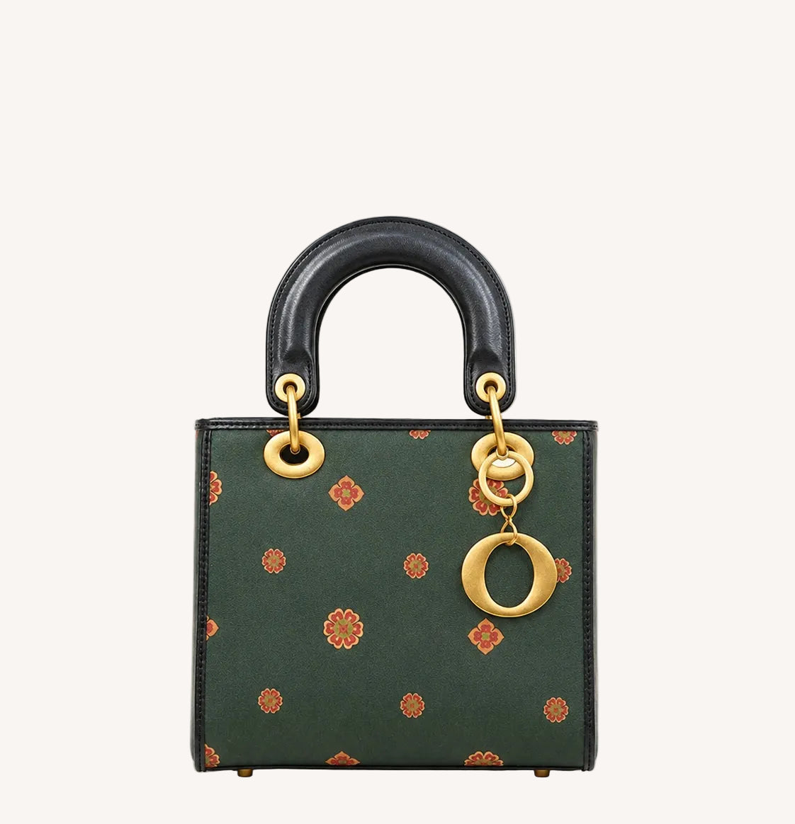 Heritage Xiangyunsha New Chinese Style Diana Handbag – Baoxiang Blossom-brocademodern