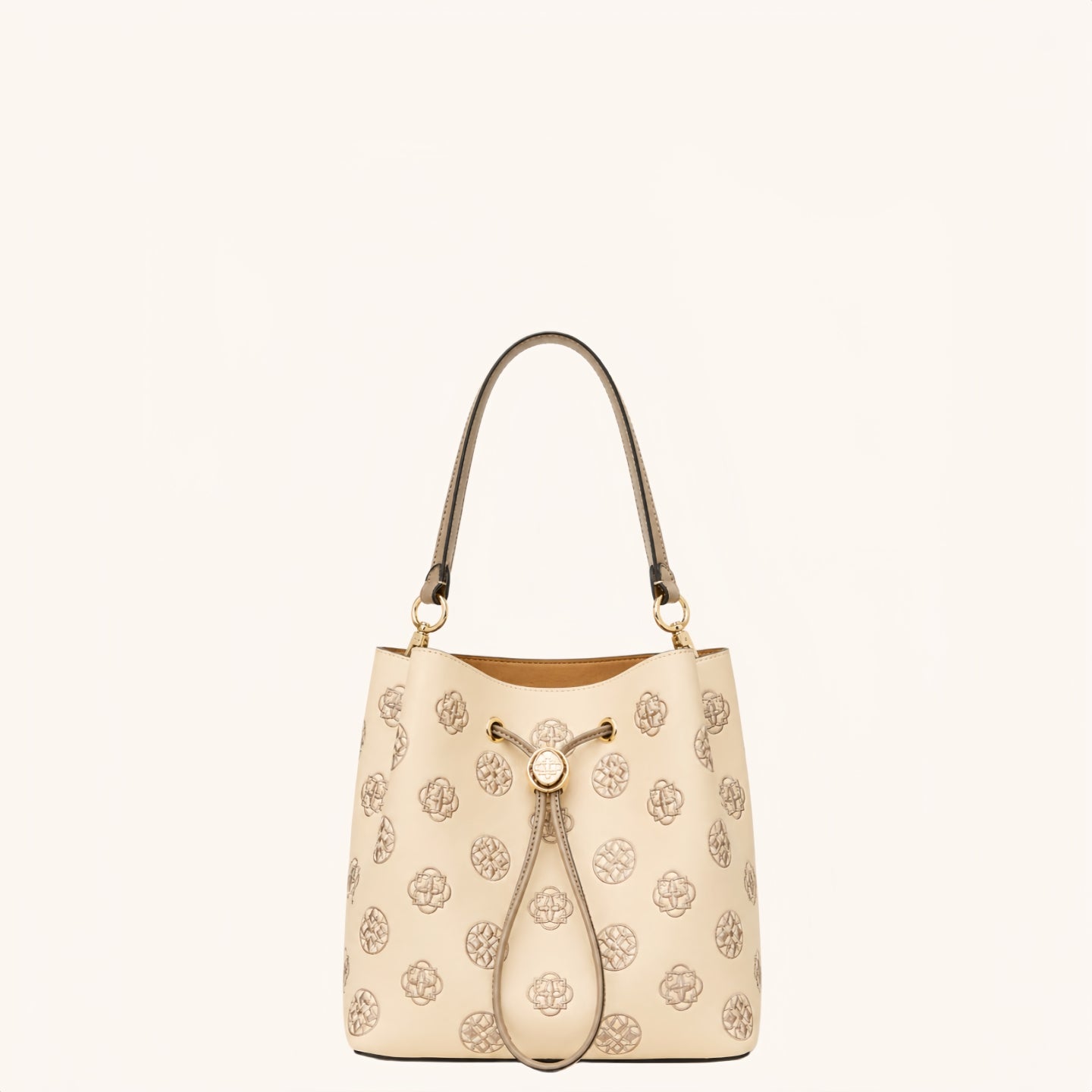 Chinoiserie Luxury Baoxiang Rosette Embroidered Bucket Bag – Vintage Shoulder & Handbag-brocademodern