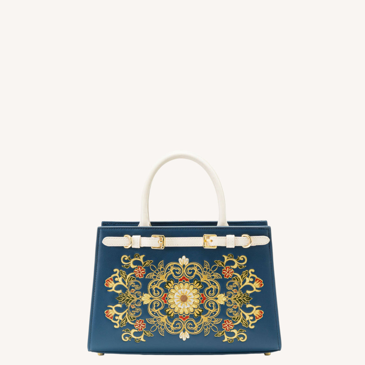 Baoxiang Flower Embroidered Tote Bag | New Chinese Style Women’s Bag-brocademodern