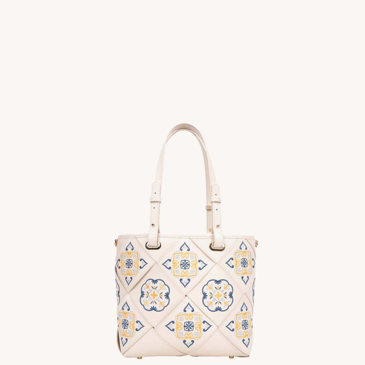 Embroidered Tote Bag with Inner Pouch | New Chinese Style Women’s Bag | Brocade Modern