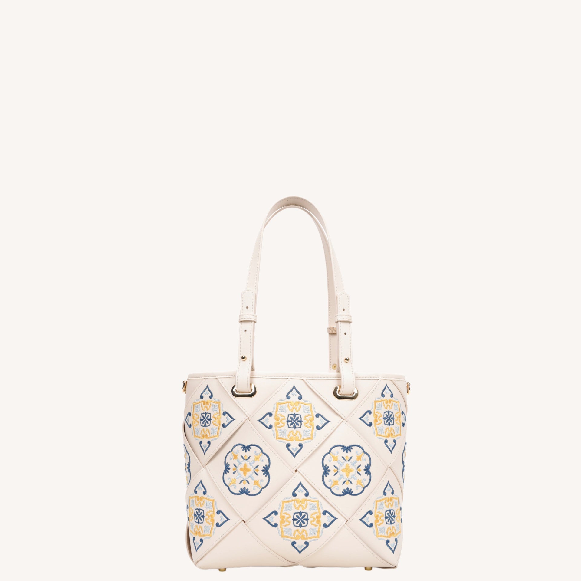 Embroidered Tote Bag with Inner Pouch | New Chinese Style Women’s Bag | Brocade Modern