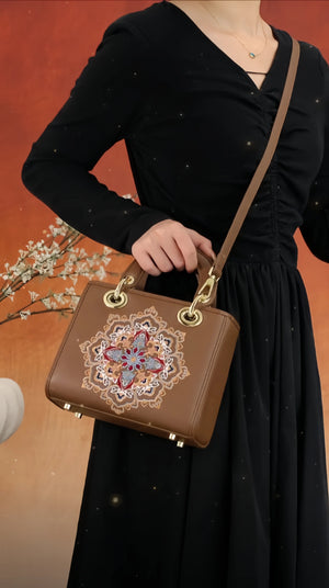 Heritage Embroidered New Chinese Style Diana Bag – baoxiang blossom-brocademodern