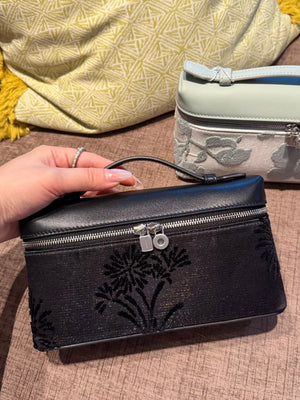 Luxury New Chinese Style Song Brocade & Zhang Rong  L19 Heritage Silk Box Handbag