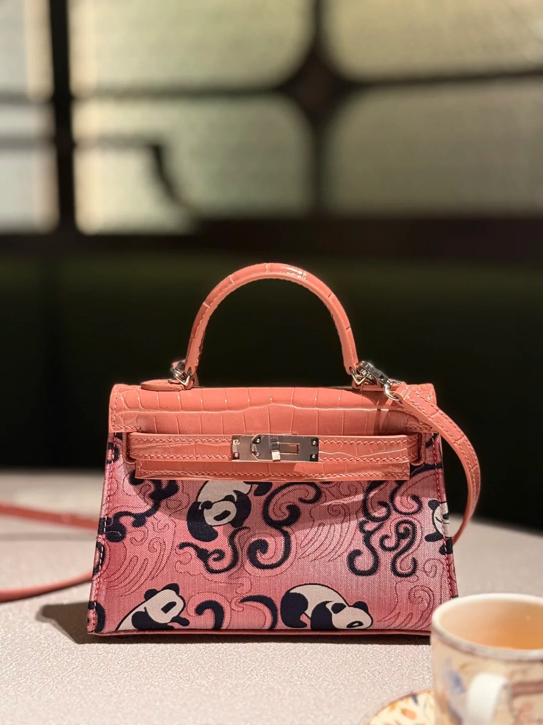 Luxury New Chinese Style Song & Shu Brocade Mini Top Handle Bag-BrocadeModern