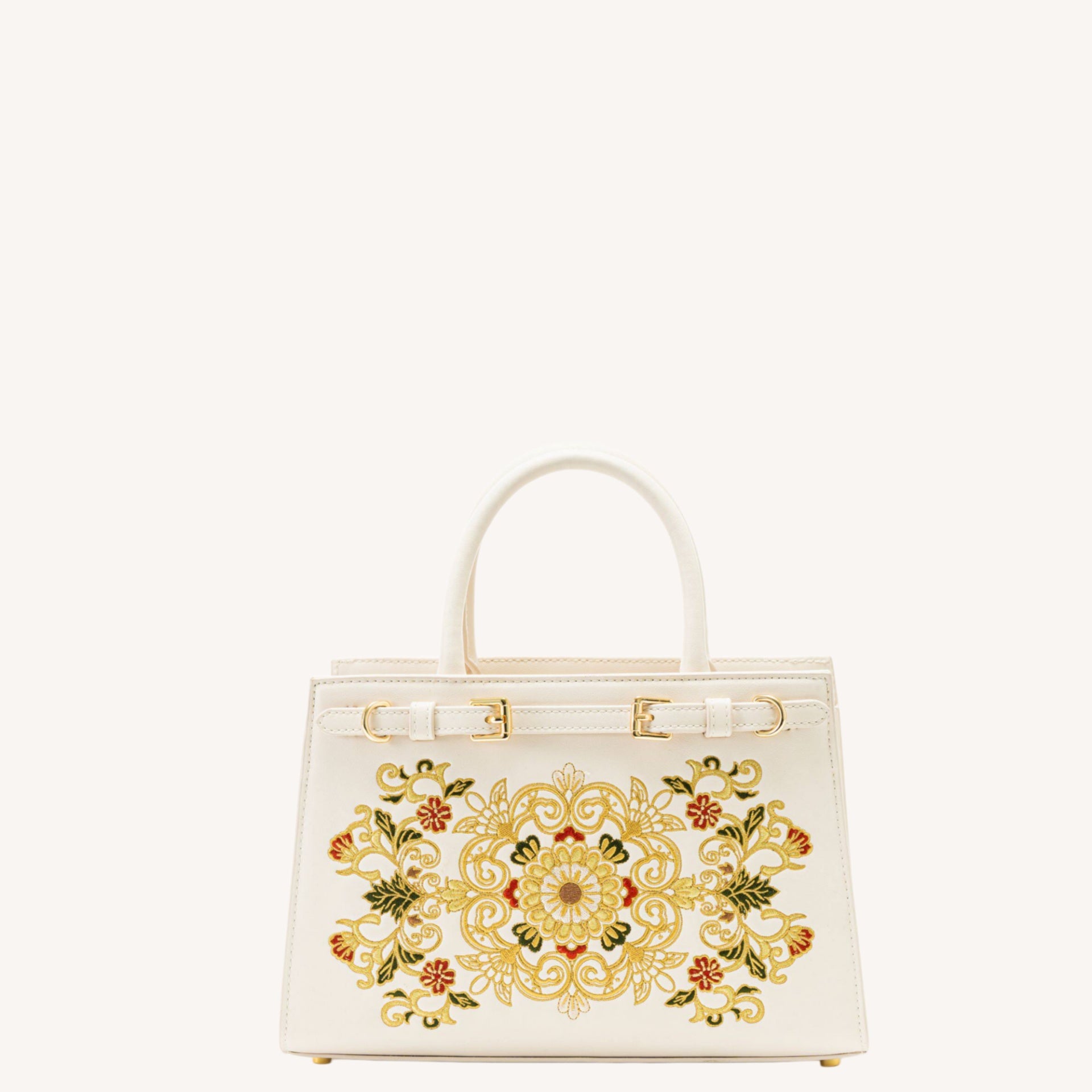 Baoxiang Flower Embroidered Tote Bag | New Chinese Style Women’s Bag-brocademodern