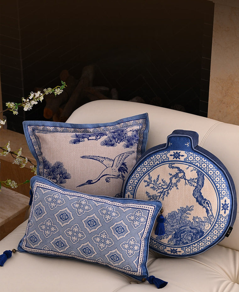 Qing Ci "Celadon" Cushion Set