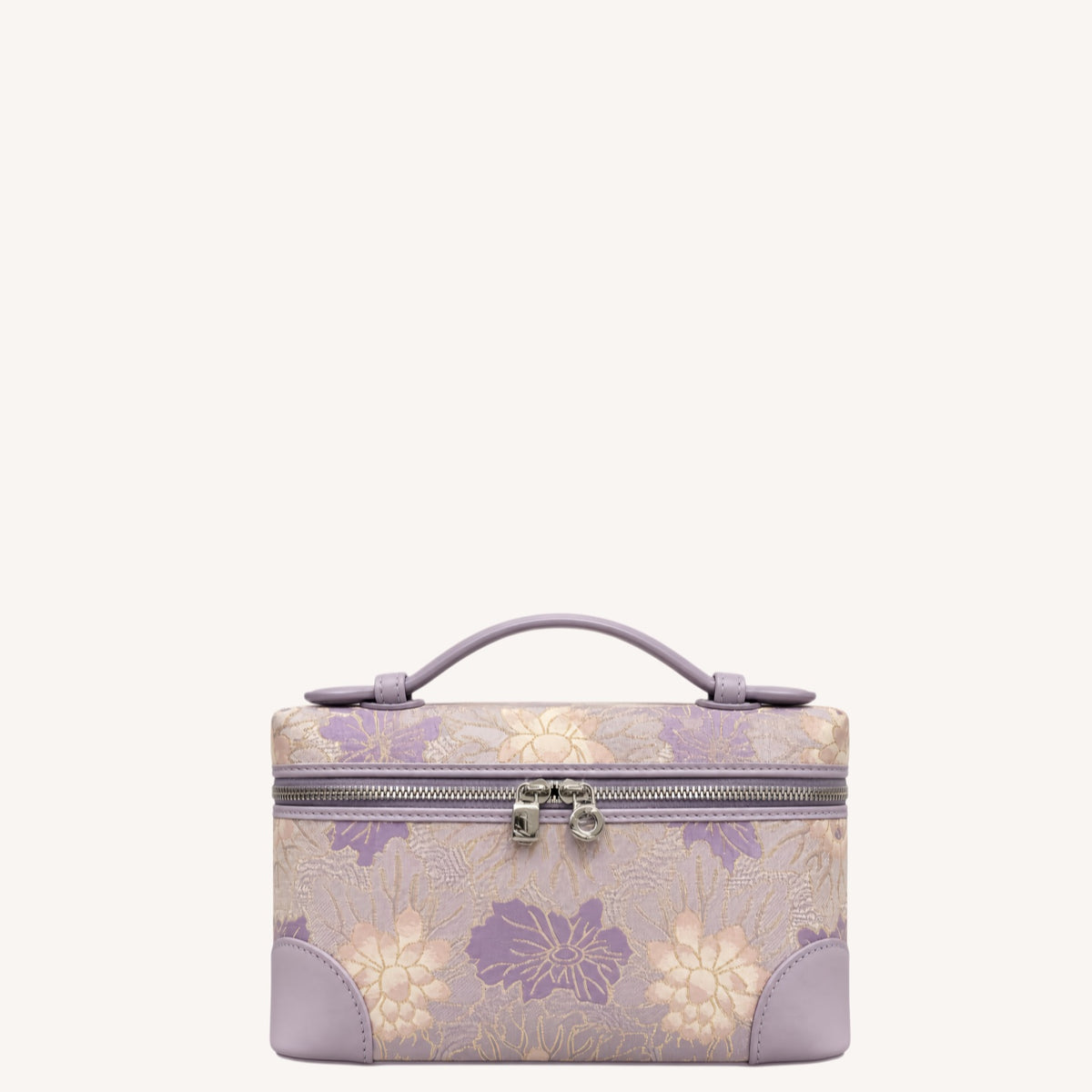 Luxury New Chinese Style Song Brocade & Zhang Rong  L19 Heritage Silk Box Handbag