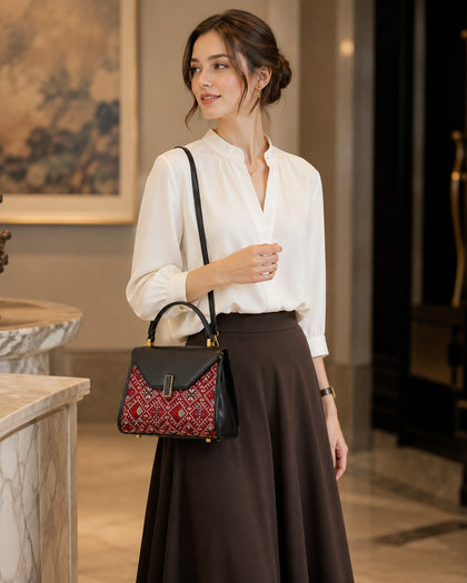 Chinese Zhuang Brocade Bags