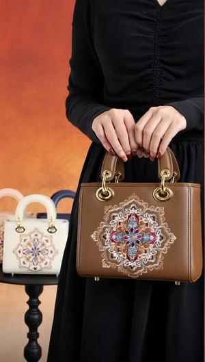 Heritage Embroidered New Chinese Style Diana Bag – baoxiang blossom-brocademodern