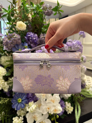 Luxury New Chinese Style Song Brocade & Zhang Rong  L19 Heritage Silk Box Handbag